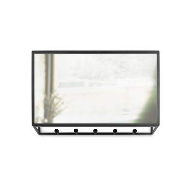 Cubiko Organizer mit Spiegel schwarz Umbra